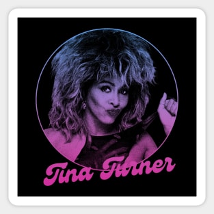 Tina Turner // Retro Fan Art Design Sticker